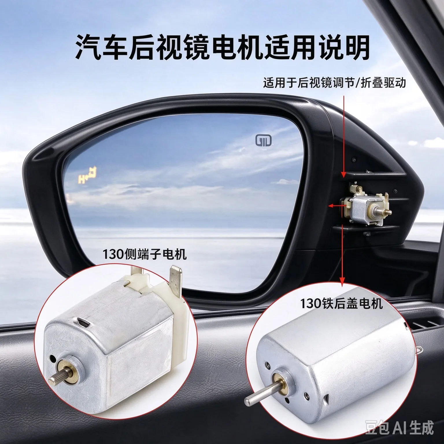 Automobile rearview mirror